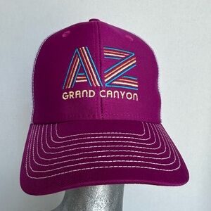 Ouray Sportswear AZ Crayon Embroidered Snapback Hat Cap One Size NWT